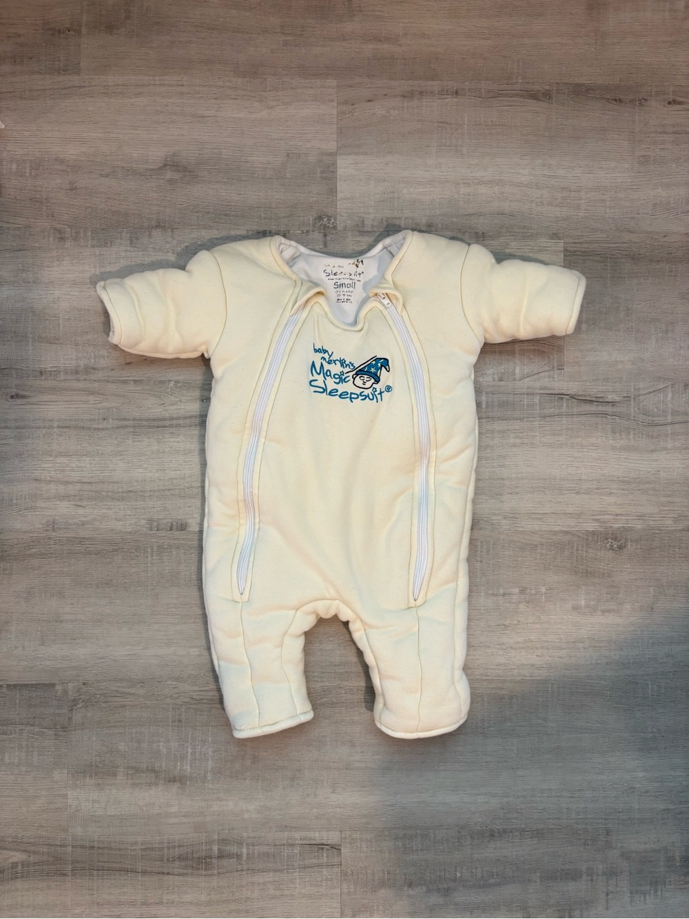 Magicsuit Cream Baby Sleepsuit Small